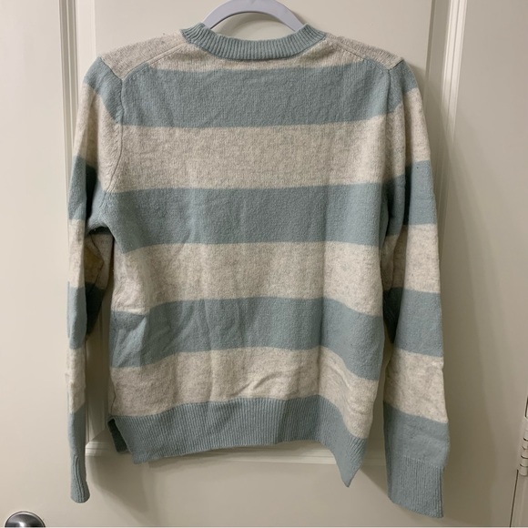 GAP Striped Wool Crewneck Sweater - Picture 2 of 11